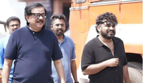 மோகன்லால் படப்பிடிப்பு தளத்திற்கு விசிட் அடித்த பிரியதர்ஷன்