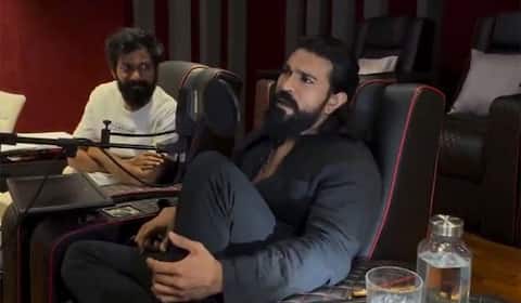 பெத்தி படத்தின் டப்பிங் பணிகளை துவங்கிய ராம் சரண்