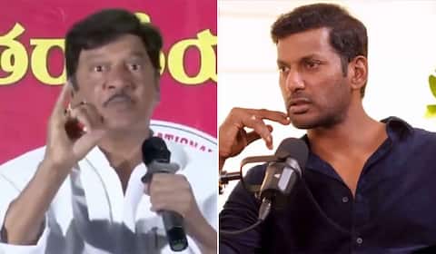 எம்ஜிஆர் பற்றி அவதூறு பேச்சு : தெலுங்கு நடிகருக்கு விஷால் கண்டனம்