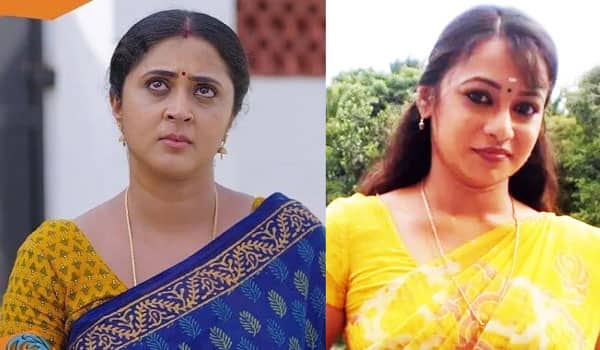 சின்னத்திரை : கனிகாவிற்கு பதில் ஸ்ரீஜா