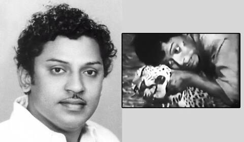 பிளாஷ்பேக் : சிறுத்தையிடமிருந்து உயிர் தப்பிய எஸ்.எஸ்.ஆர்