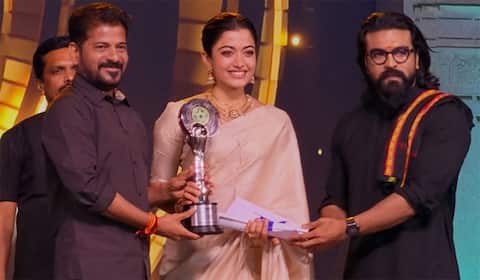 சிறந்த நடிகைக்கான விருது பெற்ற ராஷ்மிகா மந்தனா