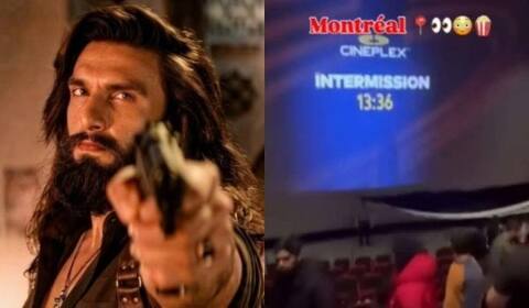 கனடாவில் துரந்தர் 2 படம் திரையிட்ட தியேட்டர் ஸ்கிரீனை கிழித்த ரசிகர்கள்
