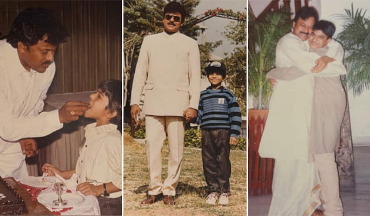 ராம் சரணின் 41வது பிறந்தநாளில் 10 லட்சம் நன்கொடை  வழங்கிய சிரஞ்சீவி