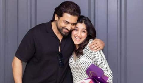 கனவு நனவானது ; சூர்யாவை சந்தித்த மகிழ்ச்சியில் யூத் பட நாயகி