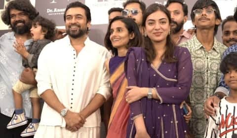 ஆவேசம் பட இயக்குனரின் உதவியாளர் படத்தை துவங்கி வைத்த சூர்யா, நஸ்ரியா