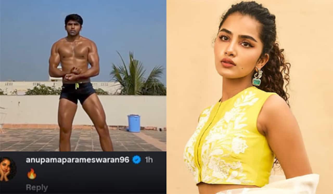 அசத்தல் வீடியோ வெளியிட்ட துருவ் விக்ரம், பயர் விட்ட அனுபமா பரமேஸ்வரன்