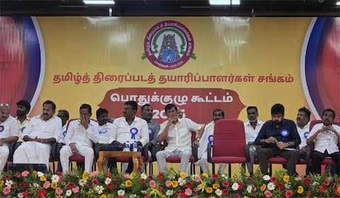 மே 2ல் வேலைநிறுத்தம்: வருவாய் பகிர்வுக்கு நடிகர்கள் முன்வர வலியுறுத்தி தயாரிப்பாளர் சங்கம் முடிவு