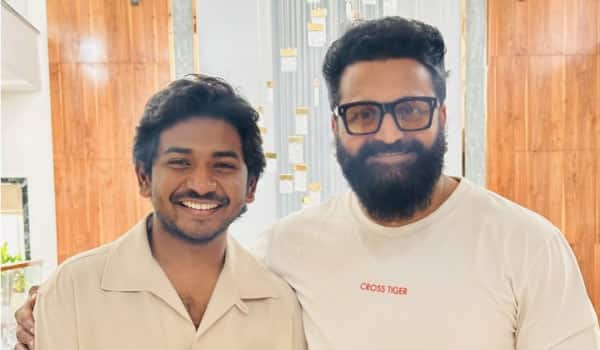 ரிஷப் ஷெட்டியை நேரில் சந்தித்து வாழ்த்து பெற்ற கென் கருணாஸ்