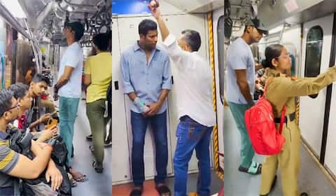 கோல்கட்டாவில் மெட்ரோ ரயிலில் பயணித்த விஷால்
