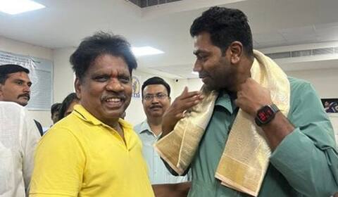 ஆதவ் அர்ஜூனா, ரெட் ஜெயன்ட் செண்பகமூர்த்தி சந்திப்பு ஏன்?