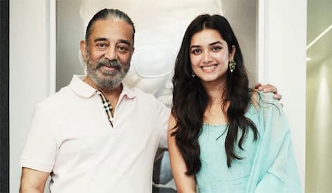 மகிழ்ச்சியில் துள்ளிக் குதித்த பாக்யஸ்ரீ போர்ஸ்