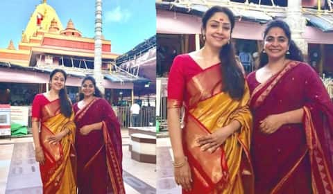 ‛சிஸ்டம் பட வெற்றிக்காக மும்பை மகாலட்சுமி கோவிலுக்கு சென்று நன்றி செலுத்திய ஜோதிகா