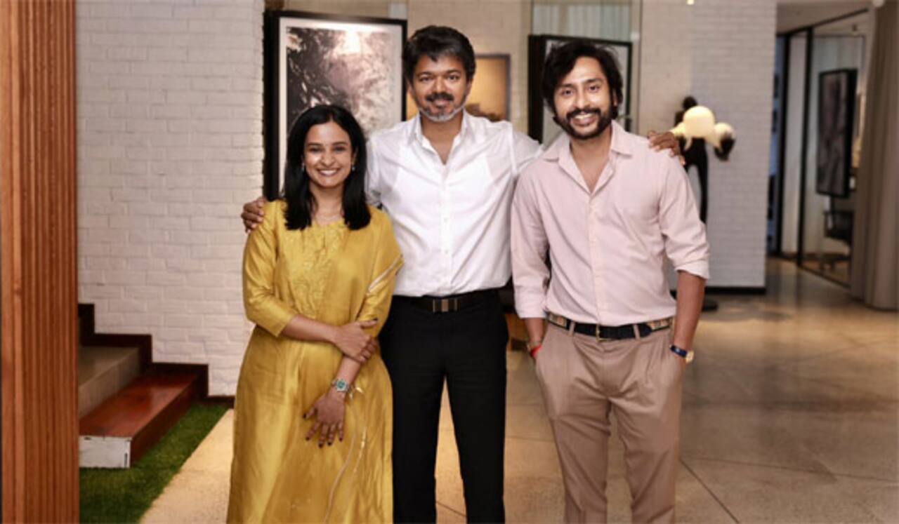 முதல்வர் விஜய்யை சந்தித்து வாழ்த்து பெற்ற ஆர்.ஜே.பாலாஜி