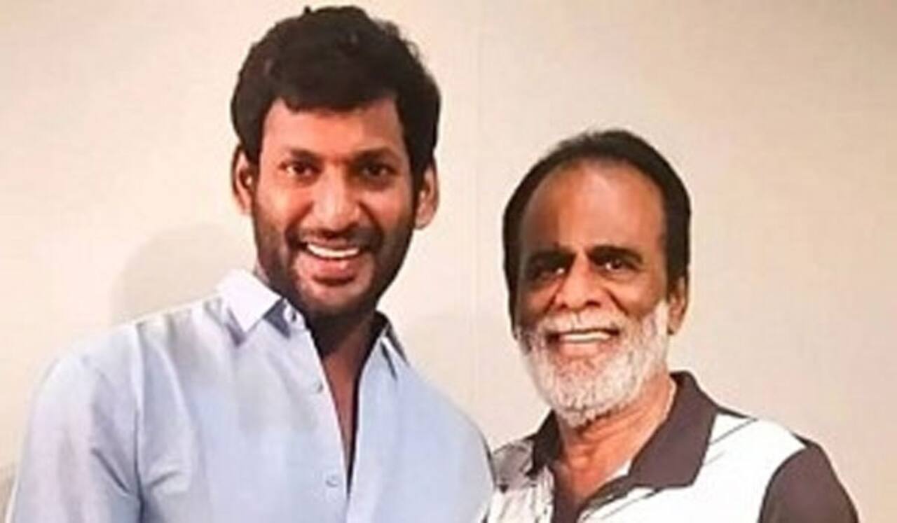 அப்பாவுக்கு பிறந்தநாள் வாழ்த்து சொன்ன விஷால்