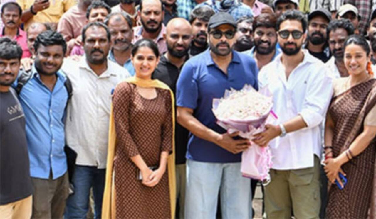 பொள்ளாச்சி படப்பிடிப்பை நிறைவு செய்த சிரஞ்சீவி 158 படக்குழு