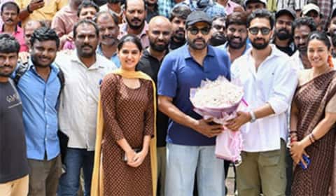பொள்ளாச்சி படப்பிடிப்பை நிறைவு செய்த சிரஞ்சீவி 158 படக்குழு