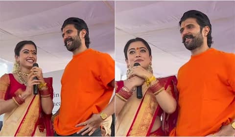 சொன்னதைச் செய்த விஜய் தேவரகொண்டா, ராஷ்மிகா மந்தனா