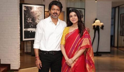 முதல்வர் விஜய் உடன் சந்திப்பு பற்றி நெகிழ்ச்சி : லைக்குகளை அள்ளிய சமந்தா
