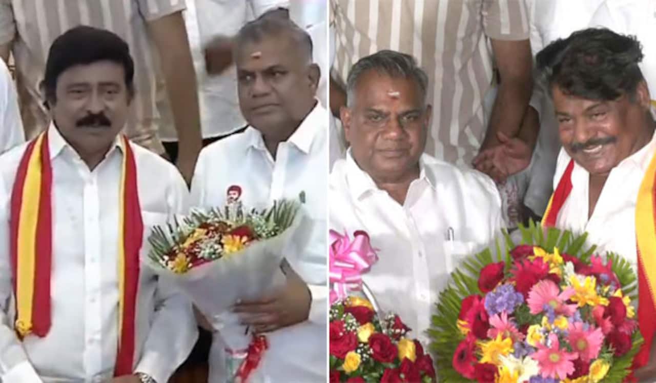 தவெக.,வில் இணைந்த ஆர்வி உதயகுமார், மன்சூரலிகான்