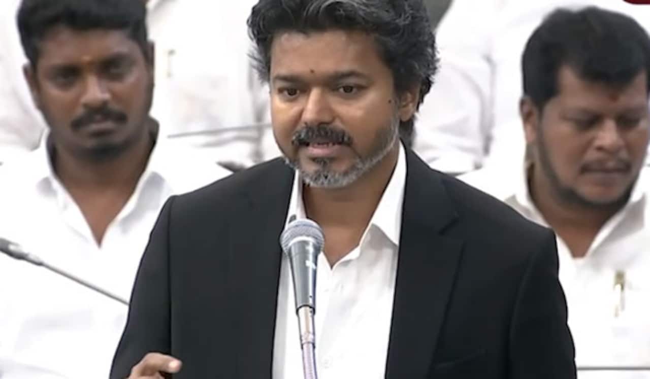 சட்டசபையில் ஜனநாயகன் பற்றி பெயர் குறிப்பிடாமல் பேசிய விஜய்
