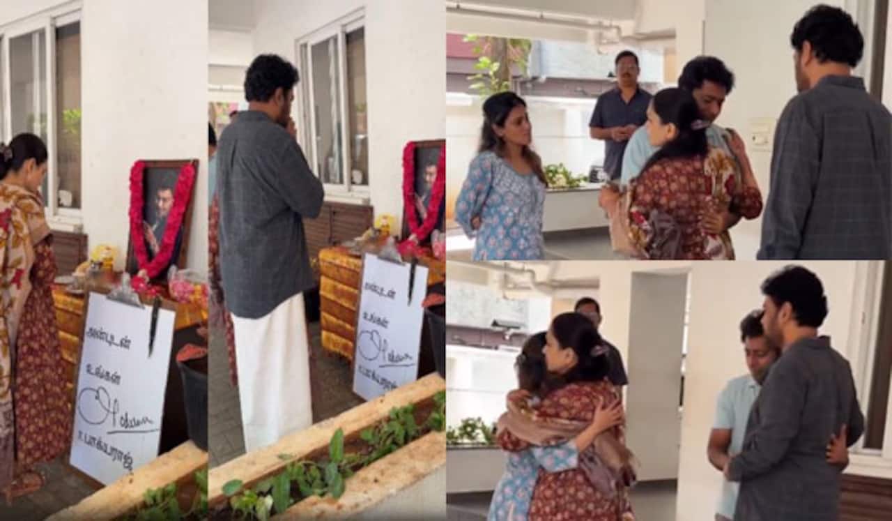 மகள் திருமணம் முடிந்த கையோடு பாக்யராஜ் குடும்பத்திற்கு குஷ்பு - சுந்தர் சி ஆறுதல்