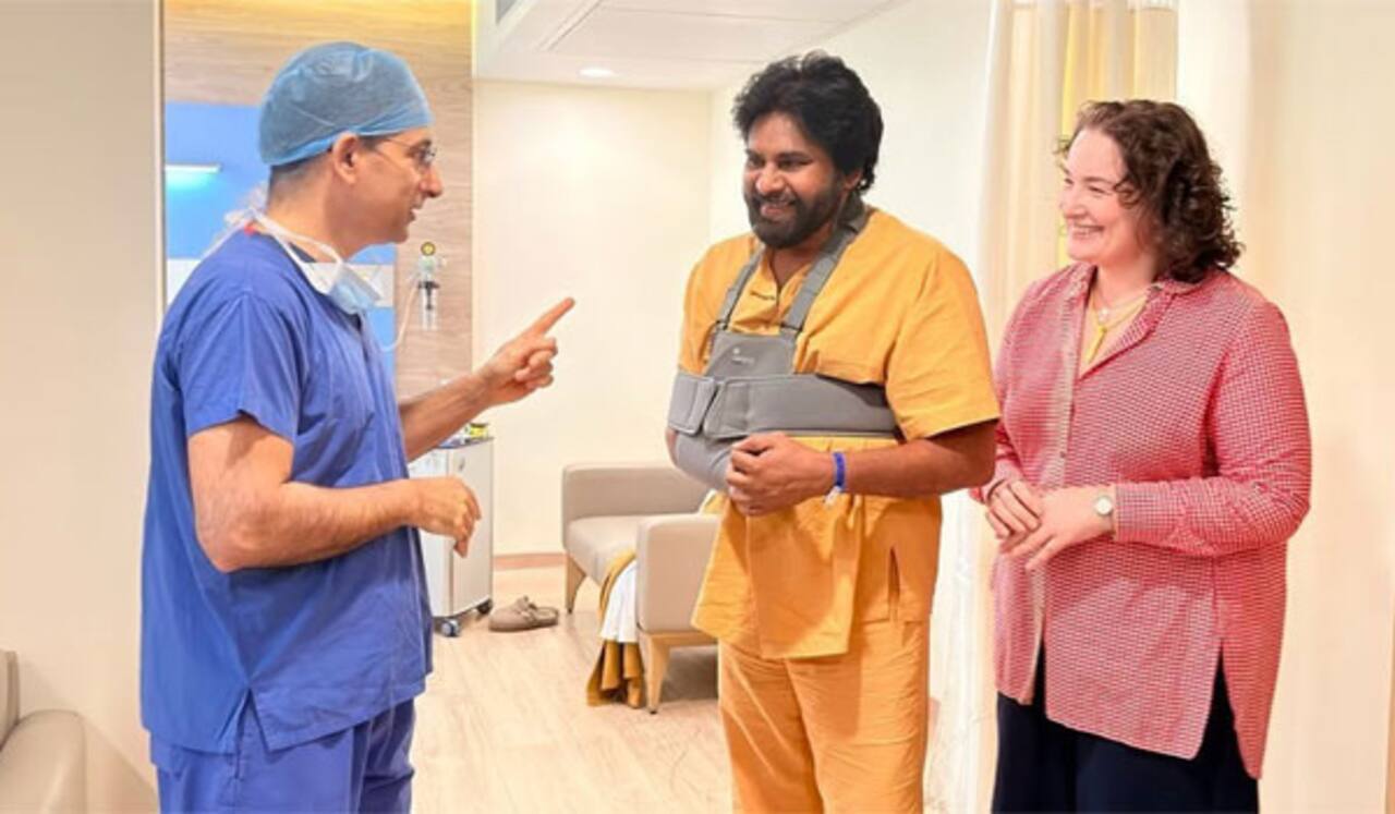மருத்துவமனையில் இருந்து டிஸ்சார்ஜ் ஆன பவன் கல்யாண்