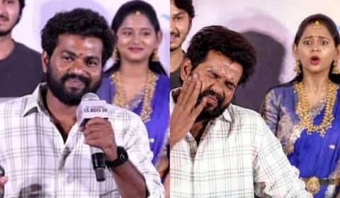 பத்திரிகையாளர் சந்திப்பில் தனக்குத்தானே கன்னத்தில் அறைந்து கொண்ட நடிகர்