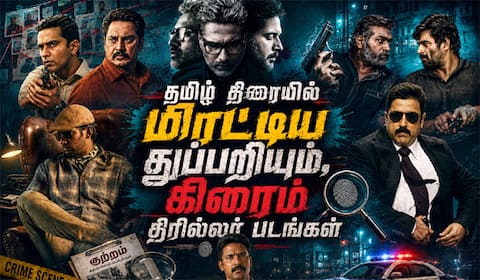 தமிழ் திரையில் மிரட்டிய துப்பறியும் மற்றும் கிரைம் திரில்லர் கலந்த நவீன சினிமாக்கள்