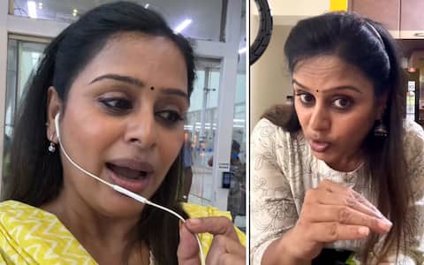 லதா ராவ் தவிப்பு : விமான நிலைய அதிகாரிகள் விளக்கம்
