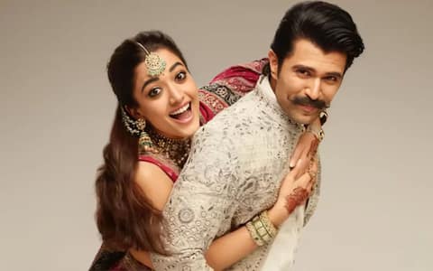 ராஷ்மிகா மனைவியாகக் கிடைத்தது நான் செய்த பாக்கியம்! - விஜய் தேவரகொண்டா