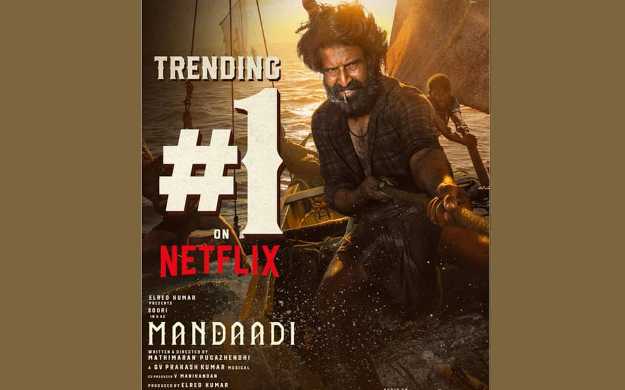 ஓடிடி டிரெண்டிங்கில் சூரியின் மண்டாடி