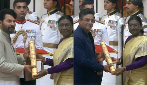 மம்முட்டிக்கு பத்மபூஷண், மாதவனுக்கு பத்மஸ்ரீ : ஜனாதிபதி வழங்கினார்