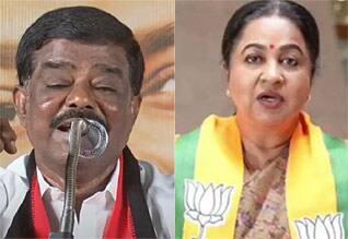 சர்ச்சையாக பேசிய திமுக பேச்சாளர்: நடிகை ராதிகா புகார்