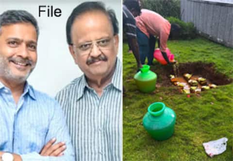 எஸ்பிபி நினைவாலய பணிகளை ஆரம்பித்த எஸ்பி சரண்