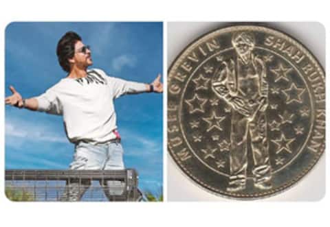 ஷாரூக்கானுக்கு பிரத்யேக தங்க நாணயம் வெளியிட்ட பாரீஸ் மியுசியம்