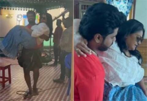 நிரோஷாவை அலேக்காக தூக்கிய கதிர்