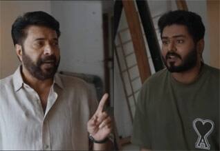 சுரேஷ் கோபி மகனுக்கு சண்டை சொல்லித்தரும் மம்முட்டி