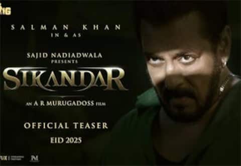 ஏ.ஆர்.முருகதாஸ் இயக்கத்தில் சல்மான்கான் நடித்துள்ள ‛சிக்கந்தர் டீசர் வெளியீடு