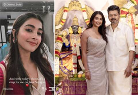 ஜனநாயகன் படத்தில் பூஜா ஹெக்டே படப்பிடிப்பு நிறைவு