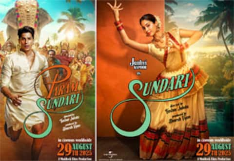 ஜான்வி கபூரின் ‛பரம் சுந்தரி ரிலீஸ் தேதி அறிவிப்பு