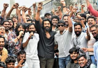 ‛பெத்தி பட பாடலுக்கு ஆயிரம் பேருடன் நடனமாடிய ராம்சரண்