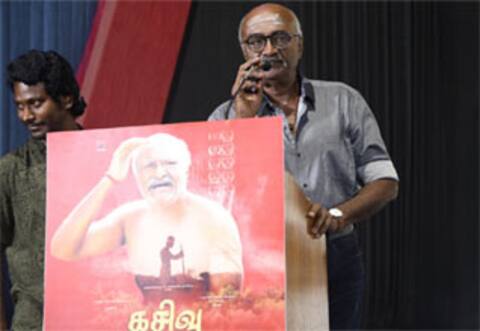 எழுத்தாளர் பூமணியின் கசிவு கதையில் நடித்த எம்.எஸ்.பாஸ்கர்