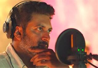 பராசக்தி படத்தின் டப்பிங் பணியில் ரவி மோகன்