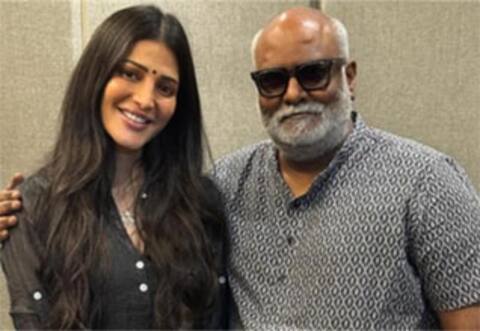 கமல் பாடலுடன் துவங்கிய கீரவாணி : ஸ்ருதிஹாசன் நெகிழ்ச்சி