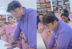 ஜவுளிக்கடை ஊழியர்களுக்காக கும்கி பாடலை பாடி மகிழ்வித்த டி.இமான்