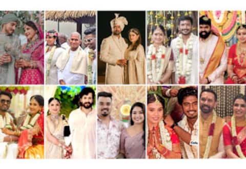 இருமனம் ஒருமனமான தருணம்... : 2025ல் கெட்டிமேளம் கொட்டிய திரைப்பிரபலங்கள்...!