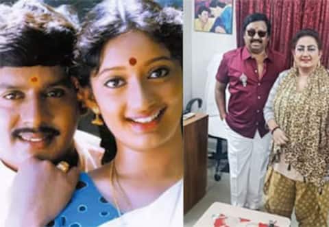 ராமராஜனை சந்தித்த நடிகை கனகா