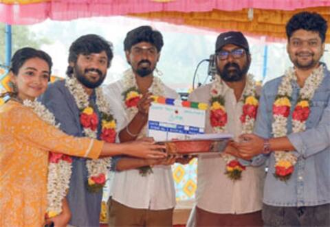 பாரத், சான்வீயின் புதிய பட படப்பிடிப்பு துவங்கியது
