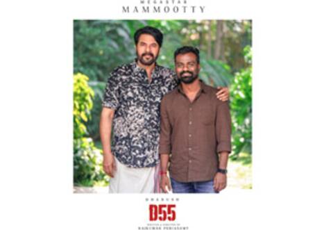 தனுஷ் 55ல் இணைந்தார் மம்முட்டி